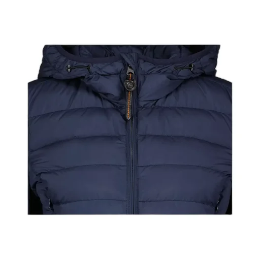 Long-Sleeved Hooded Down Jacket