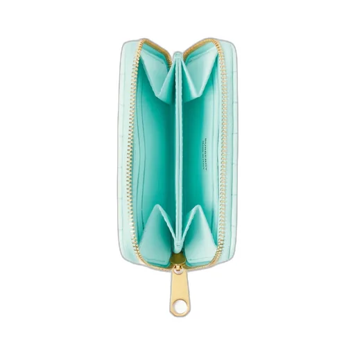 Burberry Lola Logo Plaque Quilted Wallet