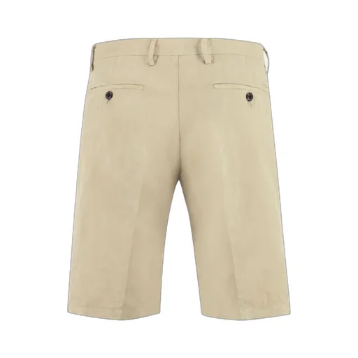 Cotton-Linen Bermuda Shorts