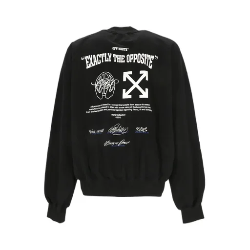 Off-White Logo Embroidered Crewneck Sweatshirt