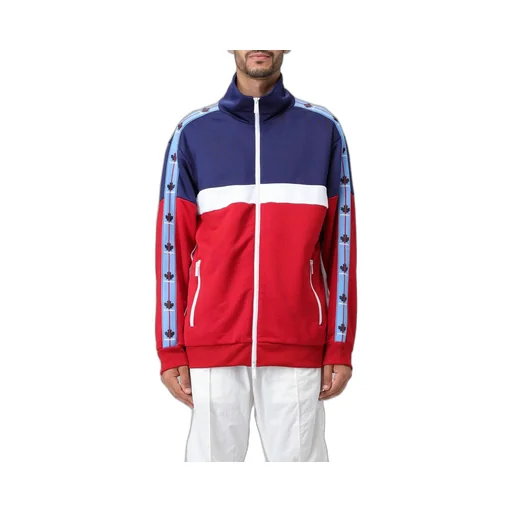 Logo-Tape Detail Zip-Up Cardigan