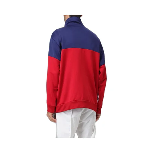 Logo-Tape Detail Zip-Up Cardigan