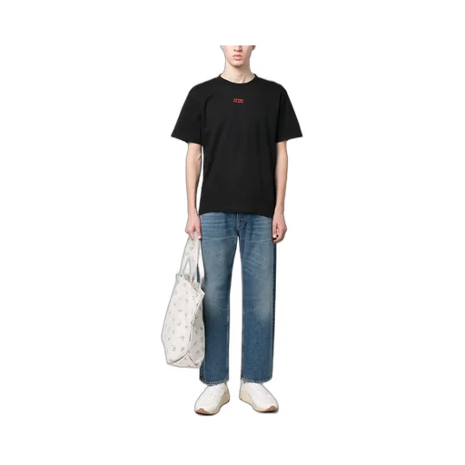 Gcds Logo Printed Crewneck T-Shirt