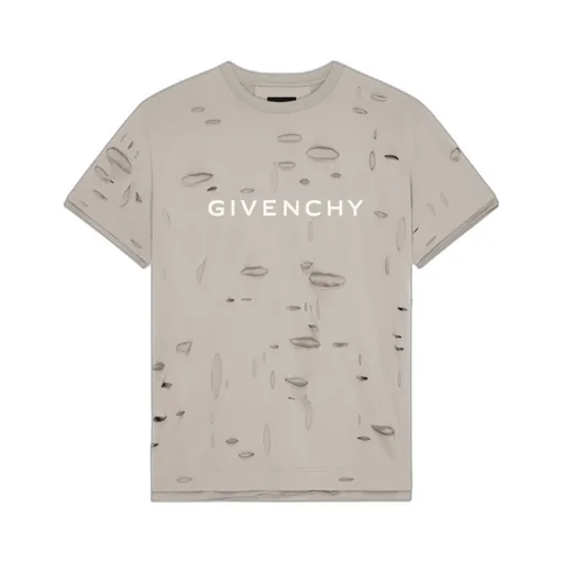 Givenchy Distressed Crewneck T-Shirt