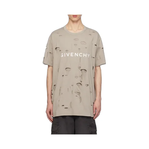 Givenchy Distressed Crewneck T-Shirt