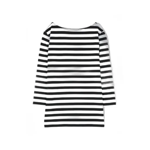 Moschino Kids Round-Neck Striped Long-Sleeved T-Shirt