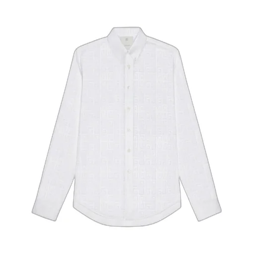 Givenchy 4G Pattern Long-Sleeved Shirt