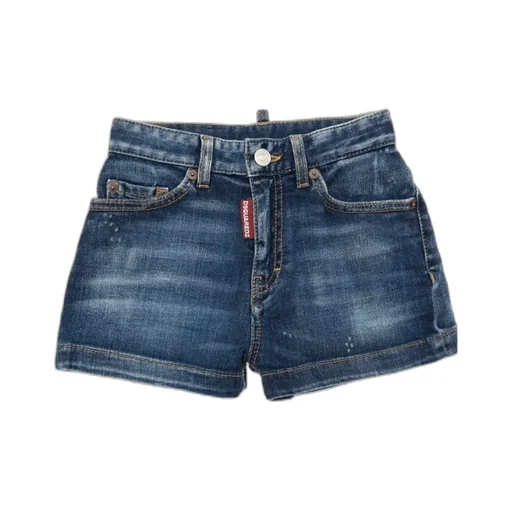 Five-Pocket Denim Shorts