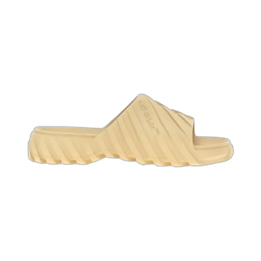 Off-White Exploration Logo Embossed Slides