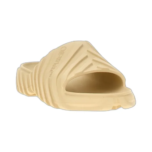 Off-White Exploration Logo Embossed Slides