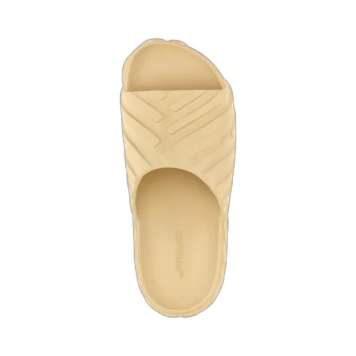 Off-White Exploration Logo Embossed Slides