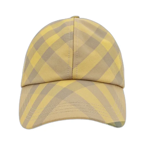 Burberry Check Printed Baseball Cap