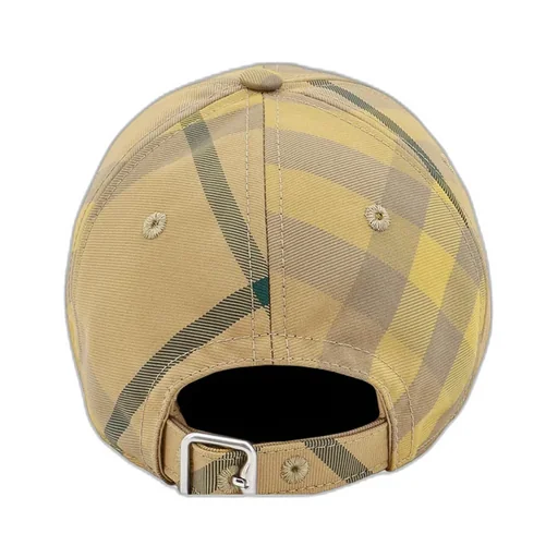 Burberry Check Printed Baseball Cap