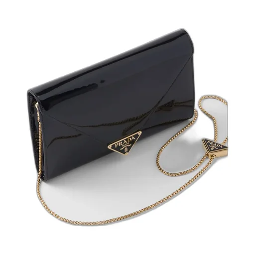 Prada Chain-Linked Clutch Bag