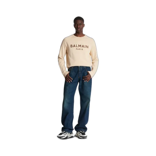 Balmain Paris Printed Sweatshirt