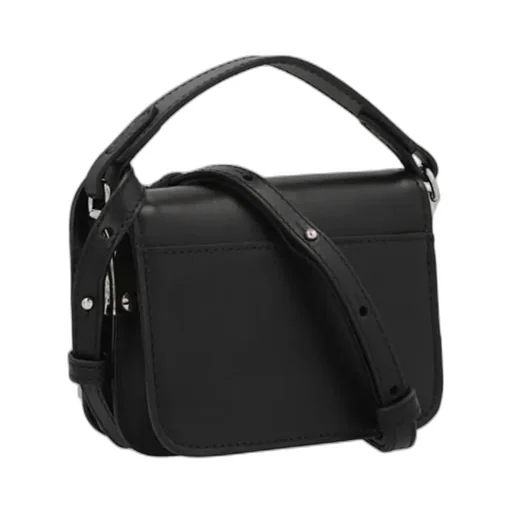 Dsquared2 Logo Plaque Fold-Over Shoulder Bag