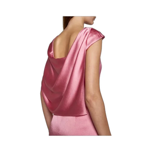Givenchy Asymmetric Draped-Back Dress