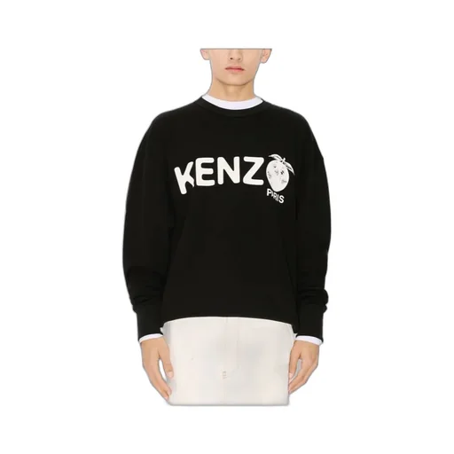 Oversized Sweatshirt Kenzo Orange