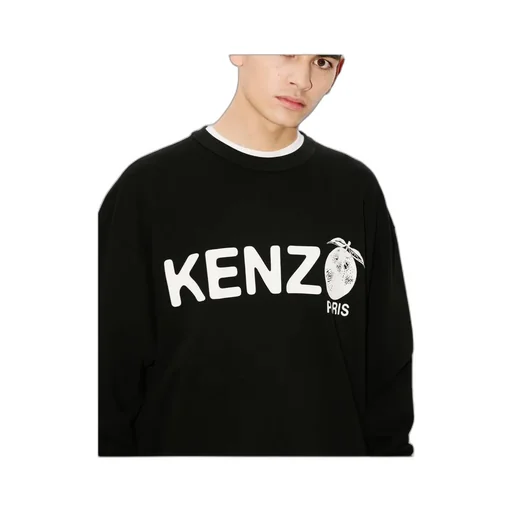 Oversized Sweatshirt Kenzo Orange