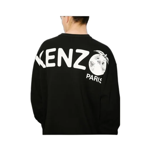 Oversized Sweatshirt Kenzo Orange