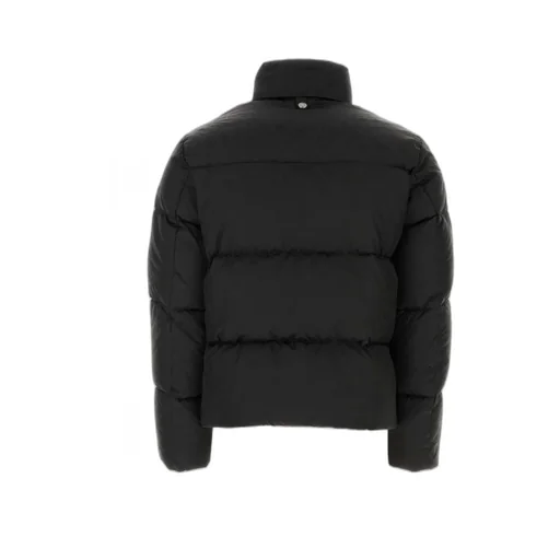 Versace Barocco Silhouette Zip-Up Puffer Jacket