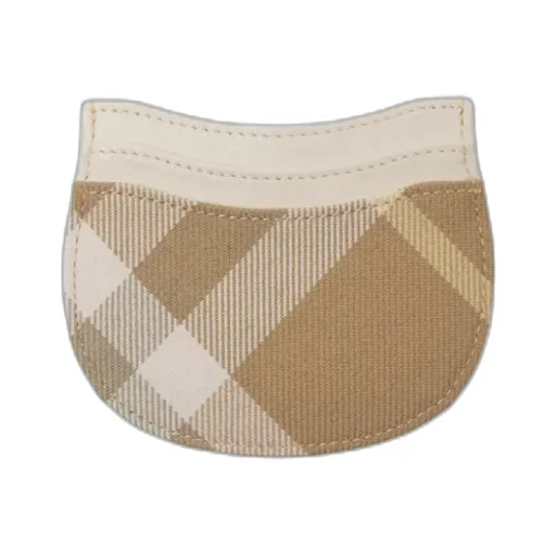 Burberry Rocking Horse Checked Curved-Edge Cardholder