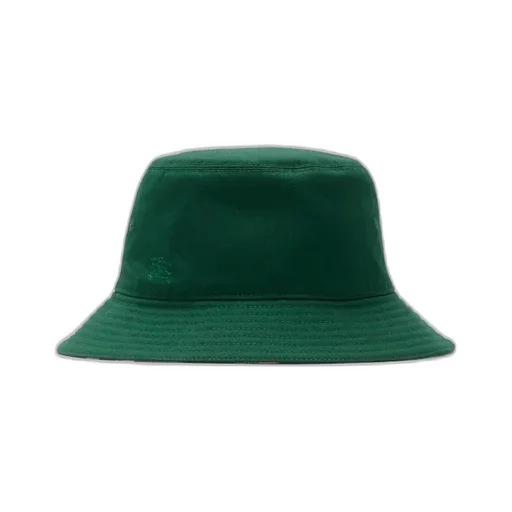 Burberry Check-Pattern Reversible Pull-On Bucket Hat