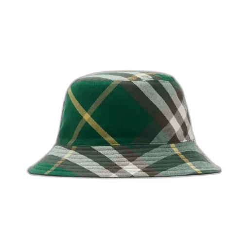 Burberry Check-Pattern Reversible Pull-On Bucket Hat