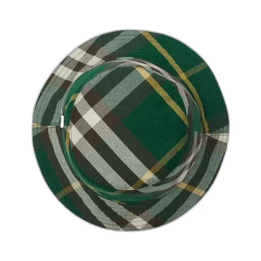 Burberry Check-Pattern Reversible Pull-On Bucket Hat