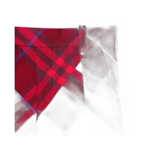 Burberry Checked Pleated Straight-Leg Trousers