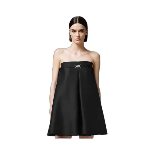 Versace A-Line Bustier Mini Dress