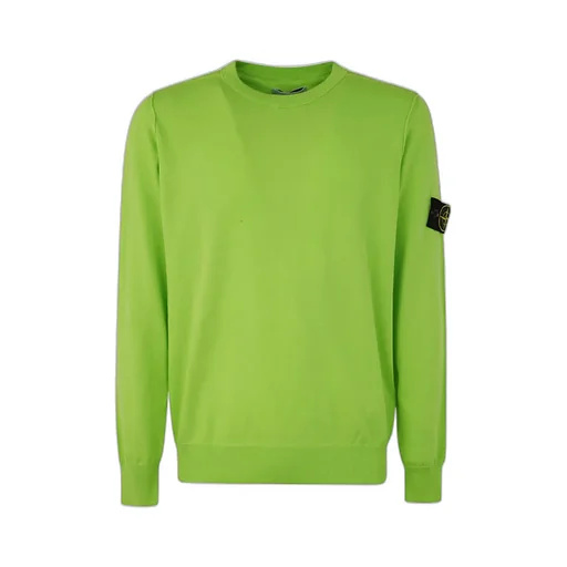 Stone Island Compass Patch Crewneck Jumper