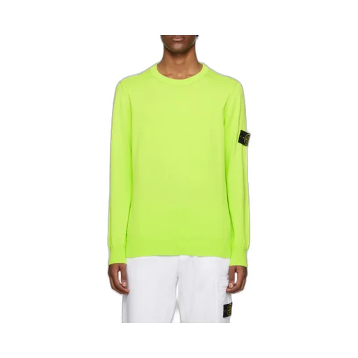 Stone Island Compass Patch Crewneck Jumper