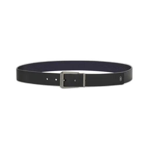 Salvatore Ferragamo Logo Engraved Buckle Belt