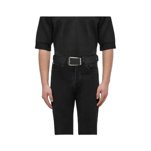 Salvatore Ferragamo Logo Engraved Buckle Belt