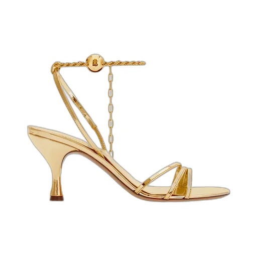 Ankle Chain High-Heeled Sandals