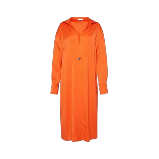 Salvatore Ferragamo V-Neck Shirt Dress