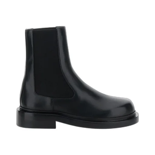 Jil Sander Round Toe Ankle Boots