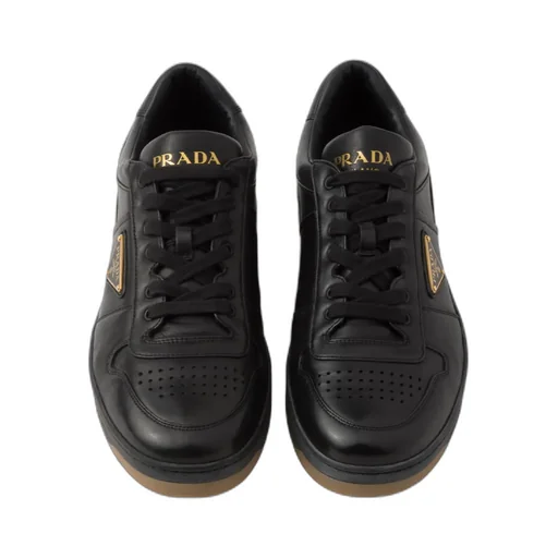 Prada Triangle-Logo Low-Top Sneakers