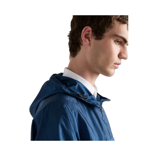 Prada Triangle-Logo Zipped Jacket