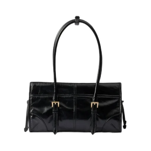Medium Leather Shoulder Bag