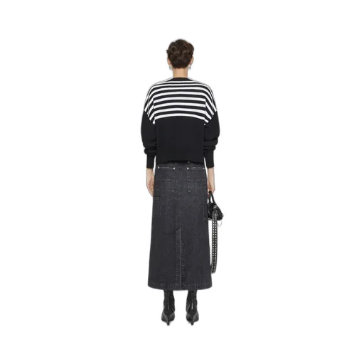 Givenchy Denim Midi Skirt