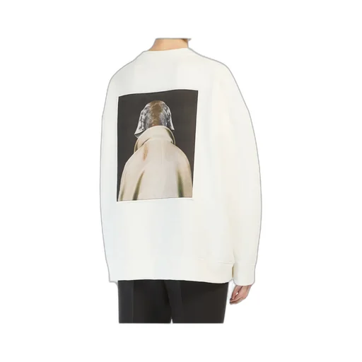 Max Mara Logo Embroidered Crewneck Sweatshirt