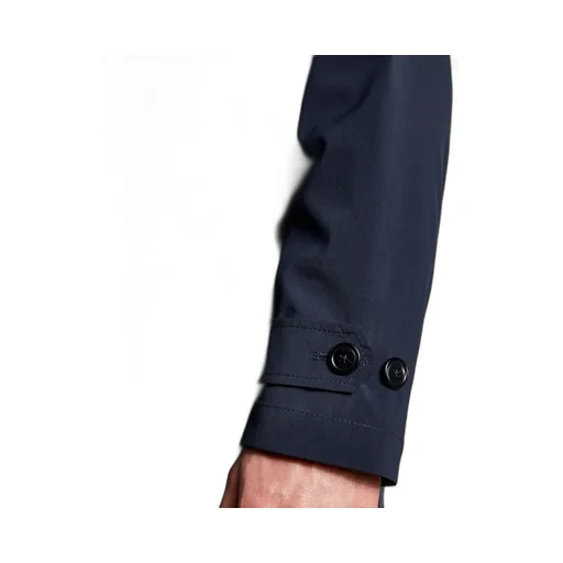 Fay Single-Breasted Long-Sleeved Coat