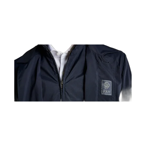 Fay Single-Breasted Long-Sleeved Coat