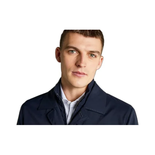 Fay Single-Breasted Long-Sleeved Coat