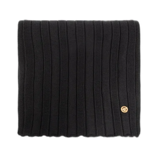 Versace Logo-Plaque Scarf