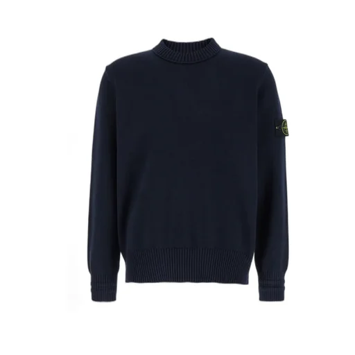 Stone Island Logo Patch Crewneck Jumper