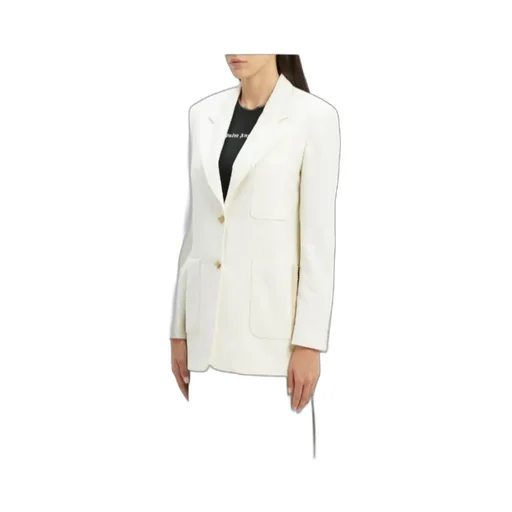 Palm Angels Single Breasted Tailored Blazer