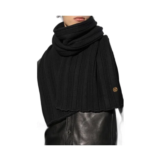 Versace Logo-Plaque Scarf
